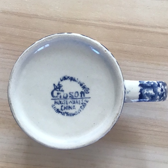 Vintage Bunny Rabbit Mug Coffee Tea Sponge ware Lucky - Picture 5 of 7